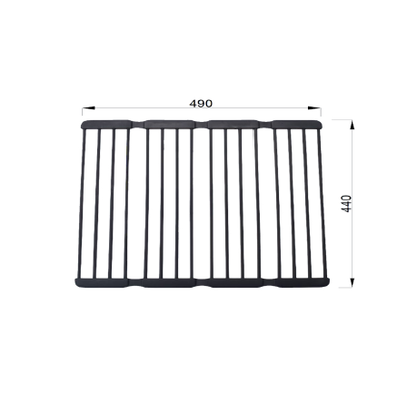 ZAFFIRO PKS-DR-017 SUSHI TRAY (SUCTION CUPS)