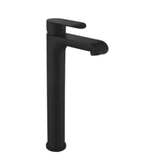ZAFFIRO PF-1102BK TALL BASIN MIXER - BLACK