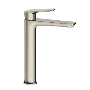 ZAFFIRO PF-1402BN TALL BASIN MIXER – BRUSHED NICKEL