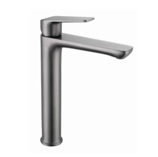 ZAFFIRO PF-1402GM TALL BASIN MIXER - GUN METAL