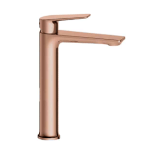 ZAFFIRO PF-1402RG TALL BASIN MIXER - ROSE GOLD