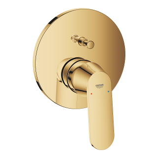 GROHE 24045GL0 EUROSMART COSMOPOLITAN SINGLE-LEVER MIXER WITH 2-WAY DIVERTER