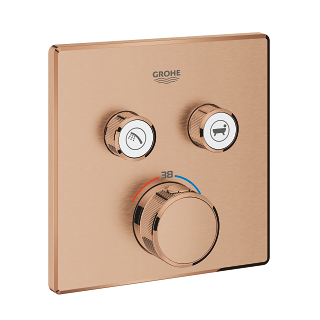 GROHE 29124DL0 GROHTHERM SMART CONTROL THERMOSTATIC FOR CONCEALED INSTALLATION WITH 2 VALVES