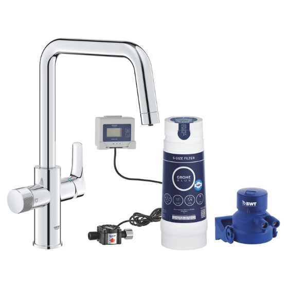 GROHE 30584000 BLUE PURE EUROSMART FAUCET SET WITH S-SIZE FILTER