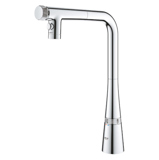 GROHE 31892000 ESSENCE SAMRTCONTROL PULL-OUT KITCHEN MIXER WITH DUAL SPRAY
