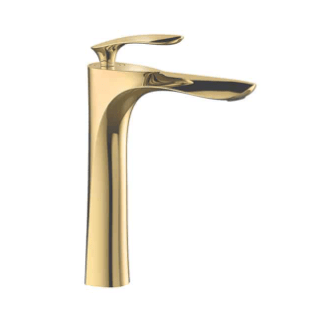 ZAFFIRO PF-3502GD TALL BASIN MIXER - GOLD