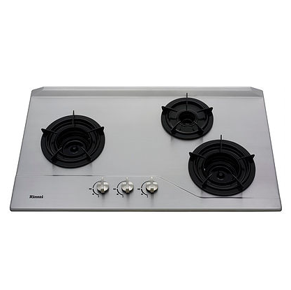 RINNAI RB-3SI 3 INNER BURNER BUILT-IN HOB SS TOP PLATE