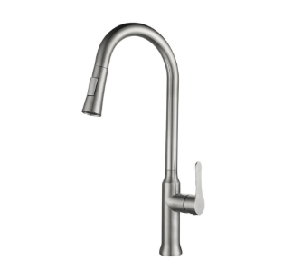 ZAFFIRO PF-4404SS KITCHEN SINK MIXER (PULL-OUT) - SUS304 SATIN