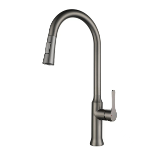 ZAFFIRO PF-4404SS(GM) KITCHEN SINK MIXER (PULL-OUT) - SUS304 GUN METAL