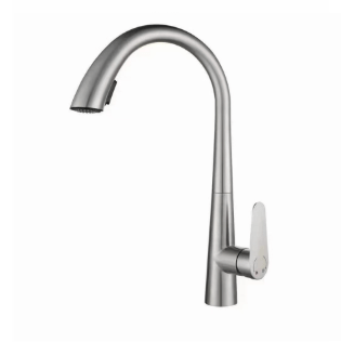 ZAFFIRO PF-4414SS KITCHEN SINK MIXER (PULL-OUT) - SUS304 SATIN
