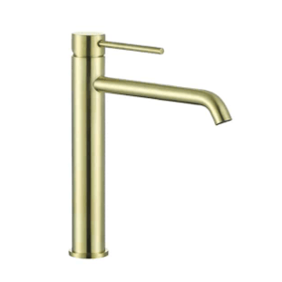 ZAFFIRO PF-5102SS(BG) TALL BASIN MIXER - STAINLESS STEEL BRUSHED GOLD