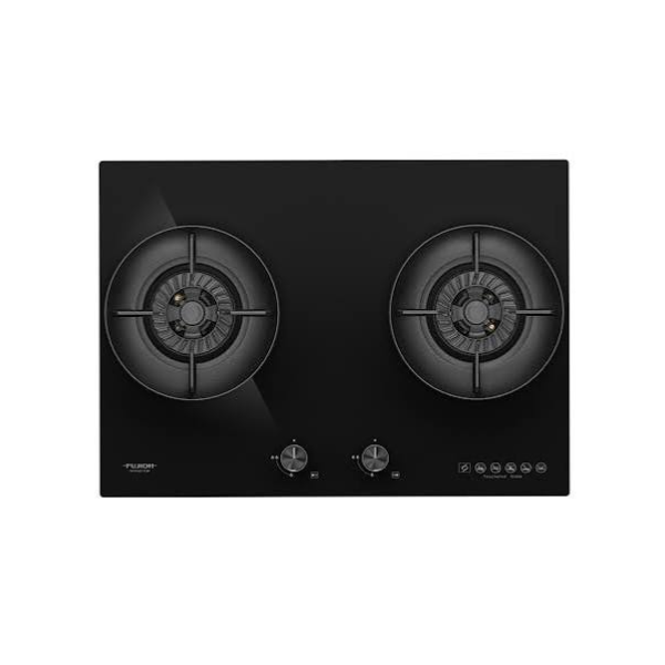 FUJIOH FH-GS6827​ GLBK​ GAS HOB WITH 2 BURNERS