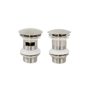 ZAFFIRO PB-8317-BN/8317A-BN MUSHROOM POP UP WASTE NON OVERFLOW OR C/W OVERFLOW – BRUSHED NICKEL