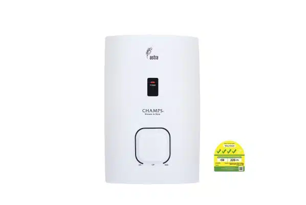 CHAMPS ASTRA INSTANT WATER HEATER (CARBON WHITE)