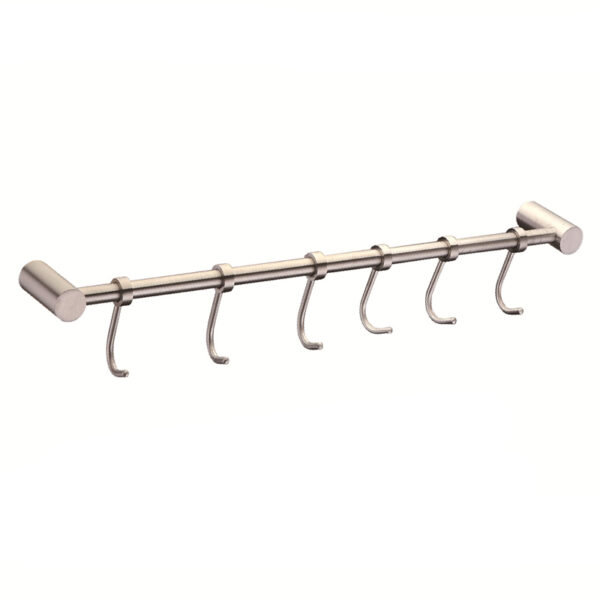 NTL-B11896 ROBE HOOK SET - 6 HOOKS