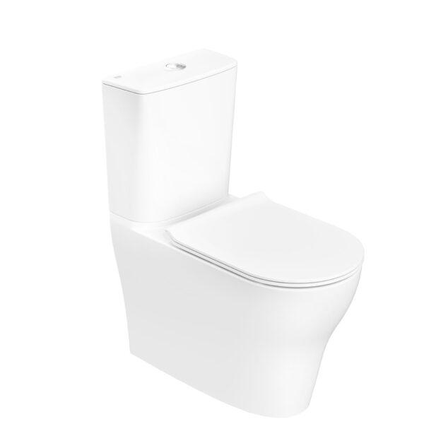 AMERICAN STANDARD CL26265-6DACTCB CYGNET RAISED HEIGHT HYGIENE RIM CLOSE COUPLED TOILET