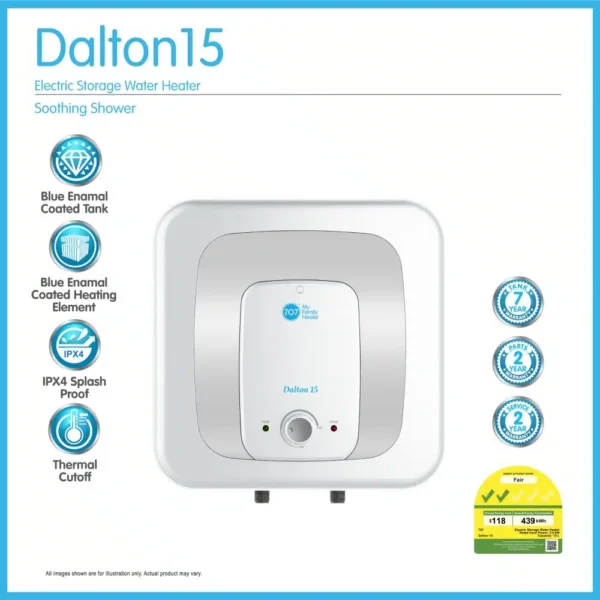 707 DALTON 15L STORAGE WATER HEATER