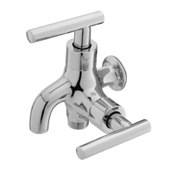 FIDELIS FT-105-3 ROD HANDLE TWO WAY TAP - CHROME