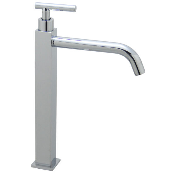 FIDELIS FT-134-3H TALL BASIN TAP (EXTENDED SQUARE BODY/SPOUT ROD HANDLE)