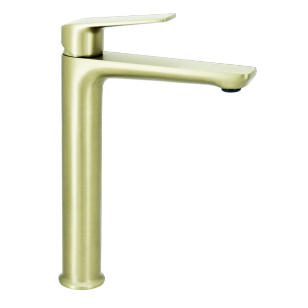FIDELIS FT-69A2-HBG TALL BASIN MIXER - BRUSHED GOLD