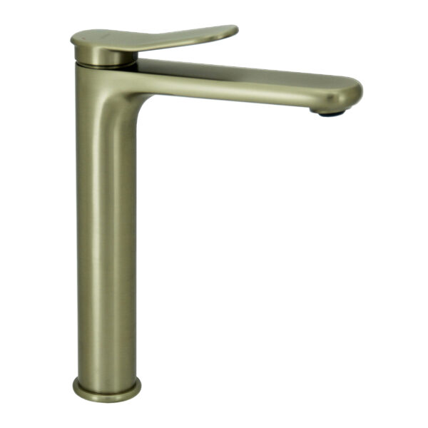 FIDELIS FT-7102-HBG TALL BASIN MIXER - BRUSHED GOLD