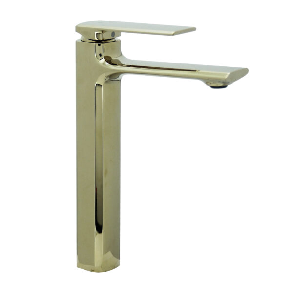 FIDELIS FT-7182SG TALL BASIN MIXER - SHINING GOLD