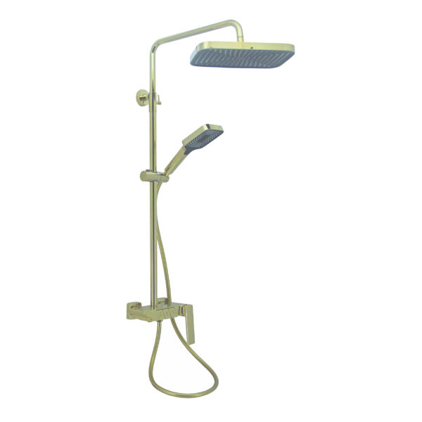 FIDELIS FT-7188SG RAIN BATH SHOWER MIXER - SHINING GOLD
