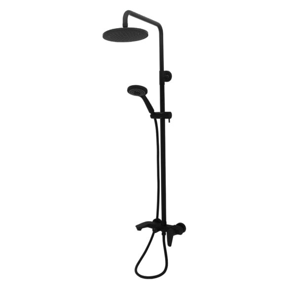 FIDELIS FT-7308BK RAIN BATH SHOWER MIXER - BLACK