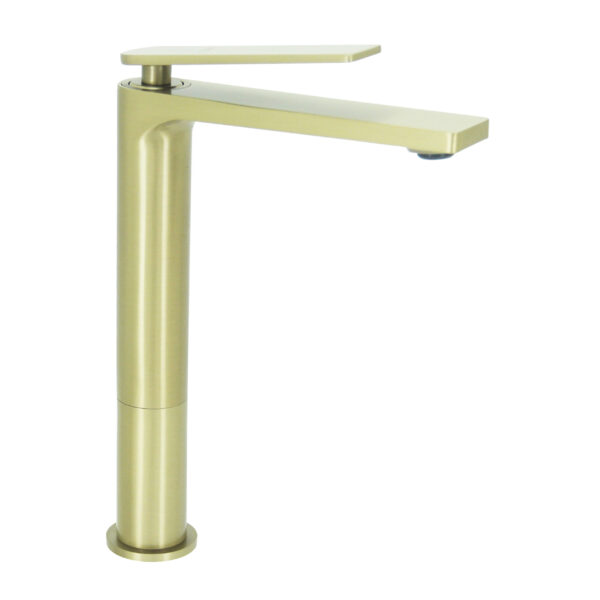 FIDELIS FT-8292-HBG TALL BASIN MIXER - BRUSHED GOLD