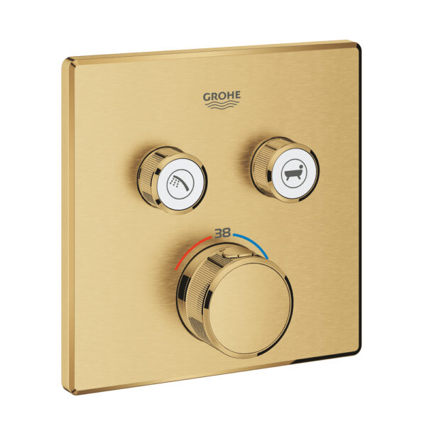 GROHE 29124GN0 GROHTHERM SMART CONTROL THERMOSTATIC FOR CONCEALED INSTALLATION WITH 2 VALVES