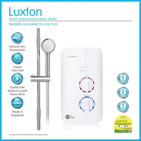 707 LUXTON INSTANT WATER HEATER
