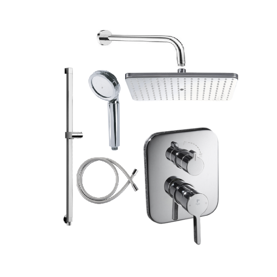 RIGEL MXSC8126T03 SET CONCEALED RAIN-SHOWER MIXER