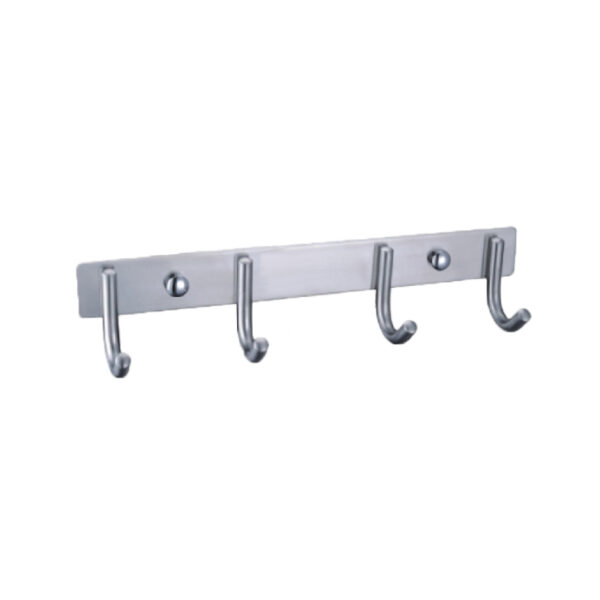 NTL-B11854 ROBE HOOK SET - 4 HOOKS