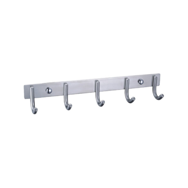 NTL-B11855 ROBE HOOK SET - 5 HOOKS