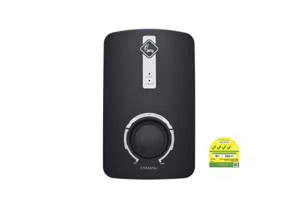 CHAMPS PERRY INSTANT WATER HEATER (MATTE BLACK)