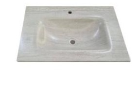RIGEL NR-LV2613 (ROMAN MARK) SINTERED STONE BASIN