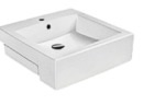 VERA D.8050A SEMI-RECESS BASIN