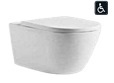 VERA PORTOFINA P.030H RIMLESS HANDICAP PEDESTAL WC